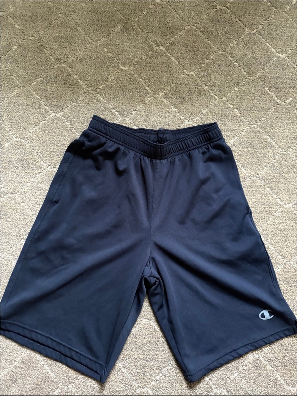 Champion Men's Navy Athletic Shorts